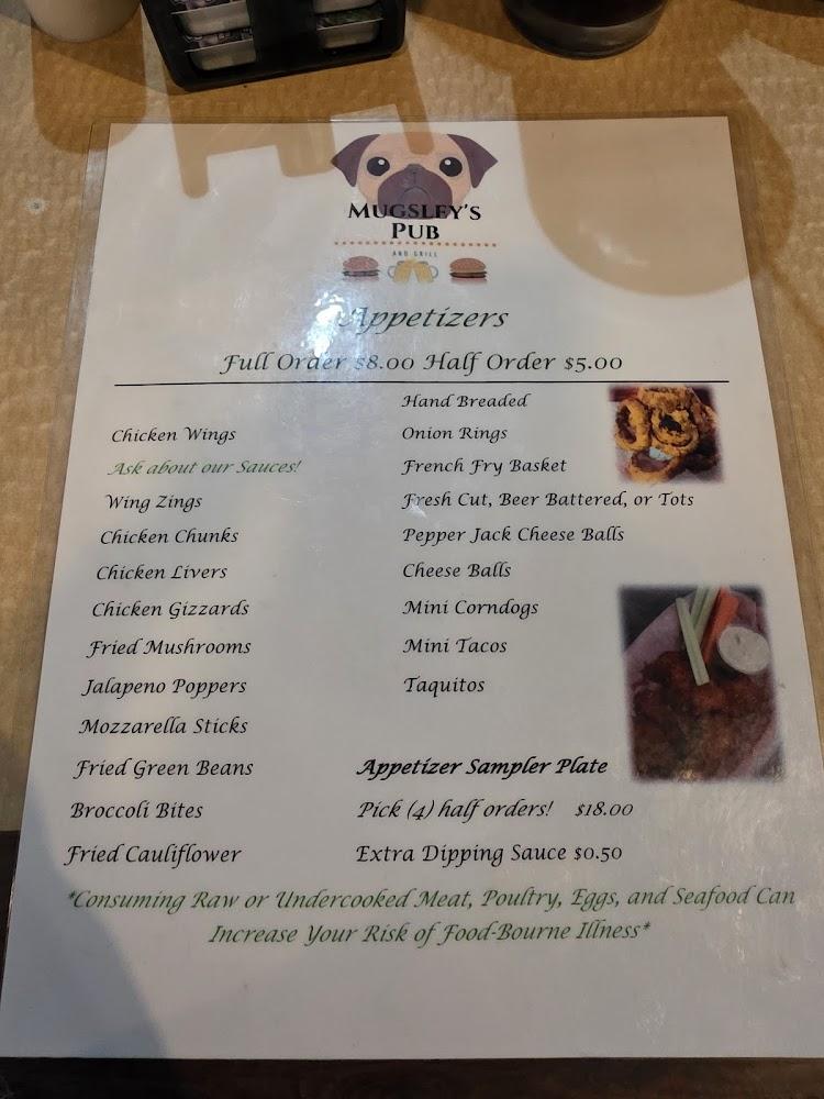 Mugsleys Pub Menu image 2