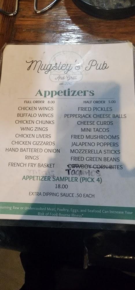 Mugsleys Pub Menu image 4